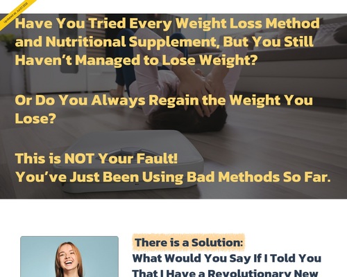 The ‘Bulletproof Weight Loss System™’ – The Weight You Lose Will Never Return. You Don’t Have To Miss Your Favorite Meals. No More Starvation, No More Struggling, No More Re-Gaining Weight (Yo-Yo Effect), No More Several Weeks Of Strict Diet And Training Plan.