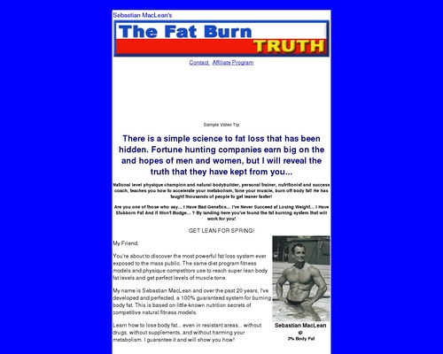The Fat Burn Truth – Fat Burning Secrets