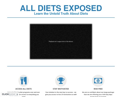 All Diets Exposed – The Very Solution
