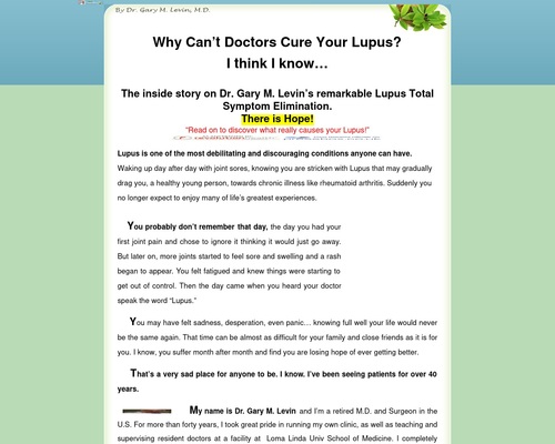 Dr Gary's Lupus Natural Treatment Protocol  | Cure & Relief
