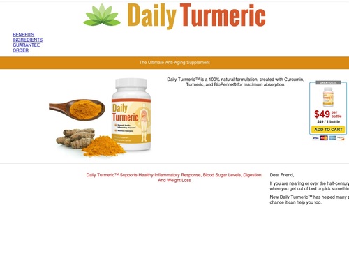 Daily Turmeric Supplement Store – Daily Turmeric
