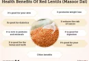 Lentils Health Benefits – Nutritional Facts of Masoor Dal