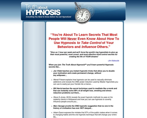 Truth About Hypnosis