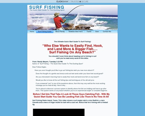 Surf Fishing - The Quick Start Guide To This Exciting Sport