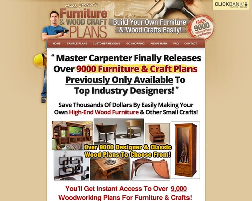9,000 Wood Furniture Plans and Craft Plans For DIY Woodworking – Furniture Woodworking Plans Bed Desk