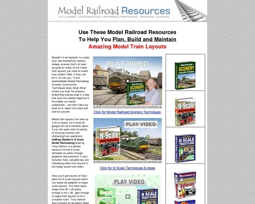 Model Train Layouts | Model Train Scenery Ideas – Home Page