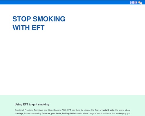 Stop Smoking With EFT - Quit Smoking using Emotional Freedom EFT