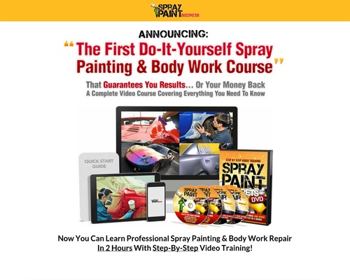SprayPaintVideos® – How To Spray Paint Your Car – Auto Painting & Bodywork Repair